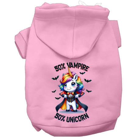 50 Percent Vamp and Uni Pet Hoodie - Halloween