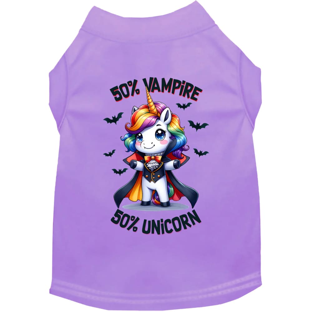 50 Percent Vamp and Uni Pet Shirt - Halloween