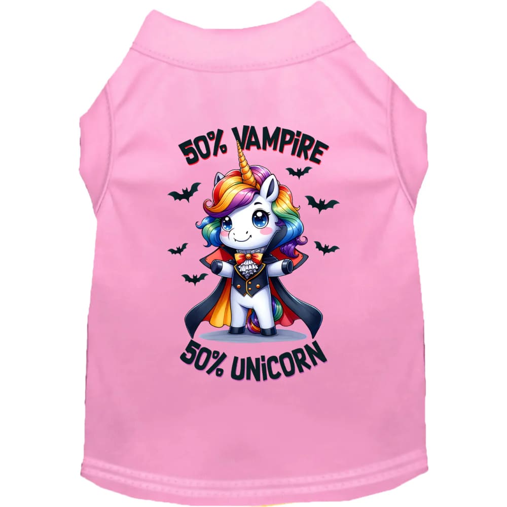 50 Percent Vamp and Uni Pet Shirt - Halloween