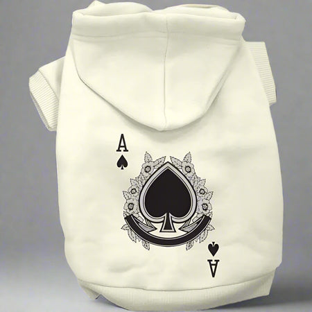 Ace of Spades Pet Hoodie - Pet Hoodies