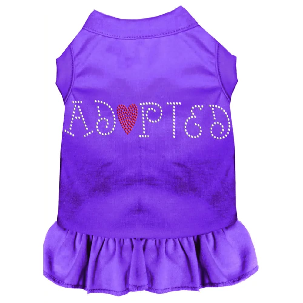 Adopted Rhinestone Pet Dresses - Rhinestone Dresses