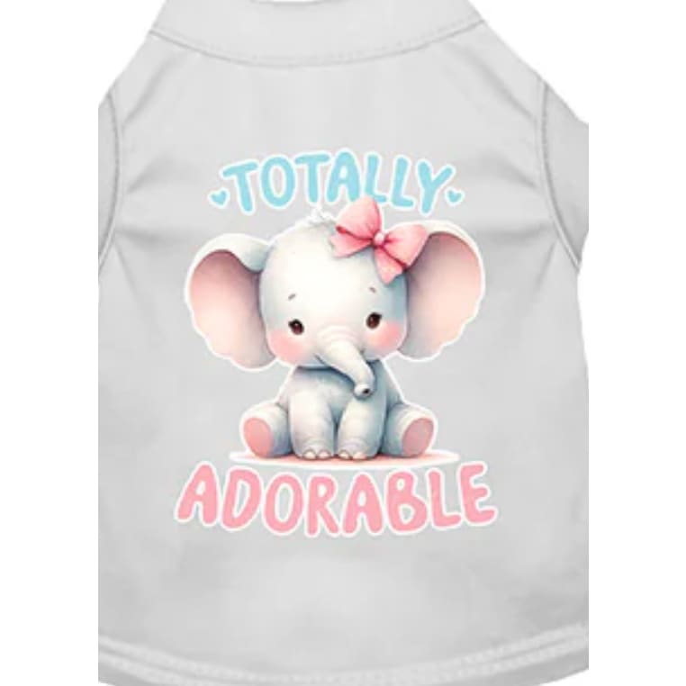 Adorable Elephant Pet Shirt - Pet Shirt