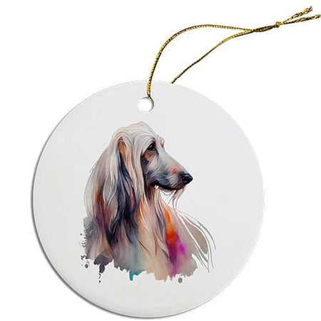 Afghan Hound Christmas Ornaments - Ornaments