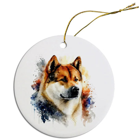 Akita Christmas Ornaments - Ornaments