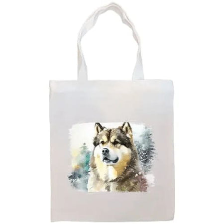 Alaskan Malamute Canvas Tote Bag - Tote Bag