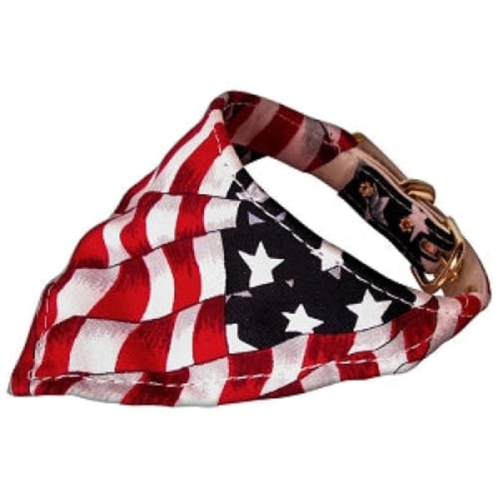 America the Beautiful Bandana Patriotic Dog Collars