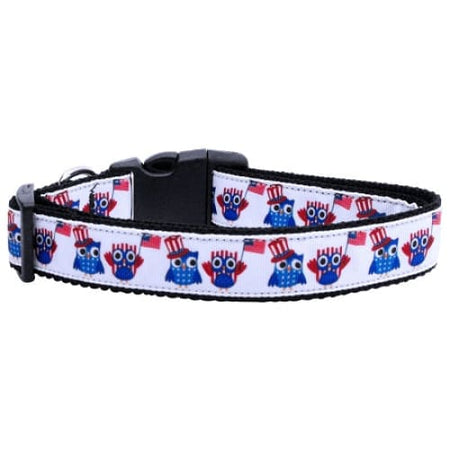 American Owls Nylon Cat Safety Collar - Cat Collars