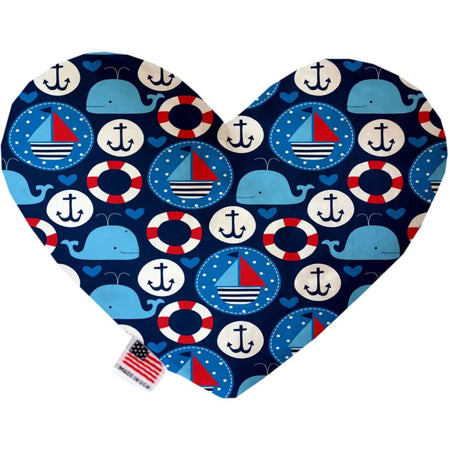 Anchors Away Heart Dog Toy - Heart Dog Toys