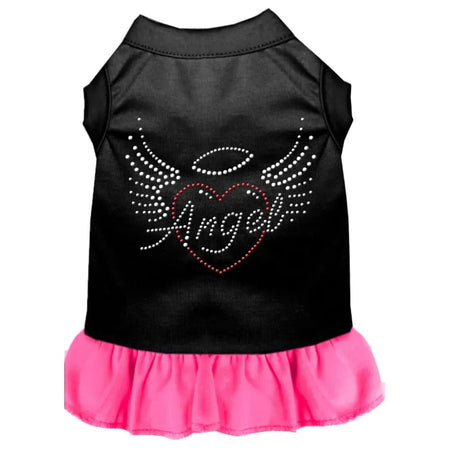 Angel Heart Rhinestone Pet Dress - Rhinestone Dresses