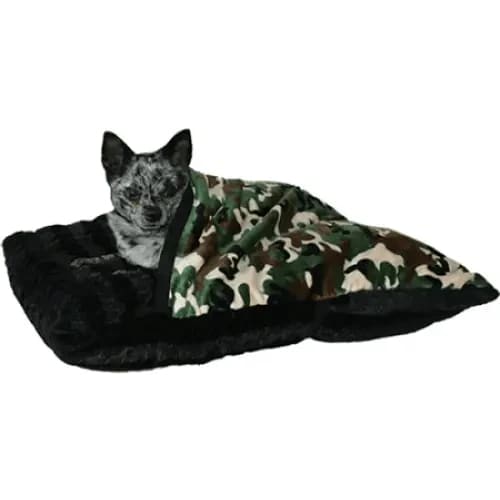 Army Camouflage Pet Pocket Bed for Pets that Burrow