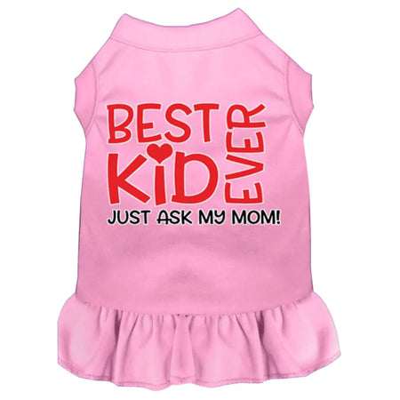 Ask My Mom Dog Dress - Pet Dress