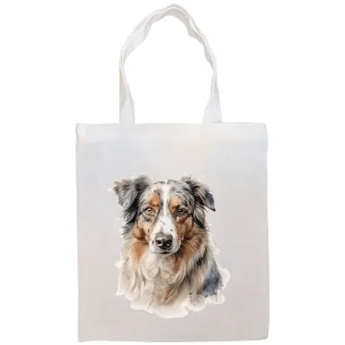 Australian Shepherd Canvas Tote Bag - Australian Shepherd