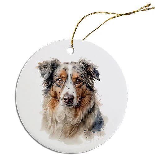 Australian Shepherd Christmas Ornaments - Ornaments