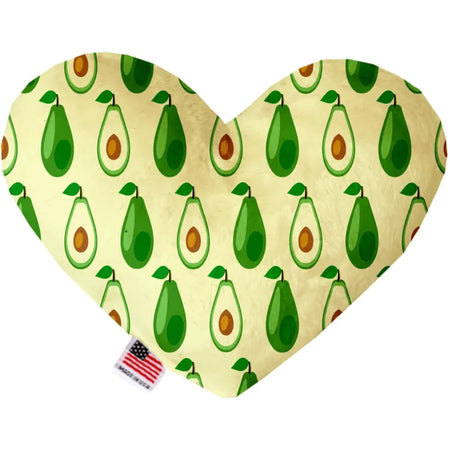 Avocado Paradise Heart Dog Toy - Heart Dog Toys