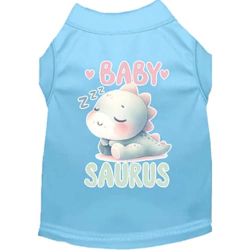 Babysaurus Screen Print Pet Shirt - Screen Print Shirts