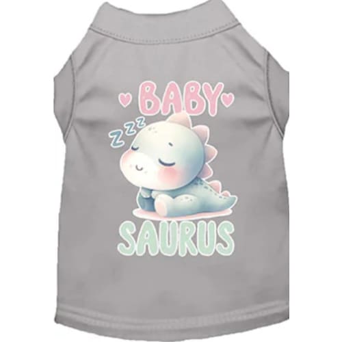 Babysaurus Screen Print Pet Shirt - Screen Print Shirts