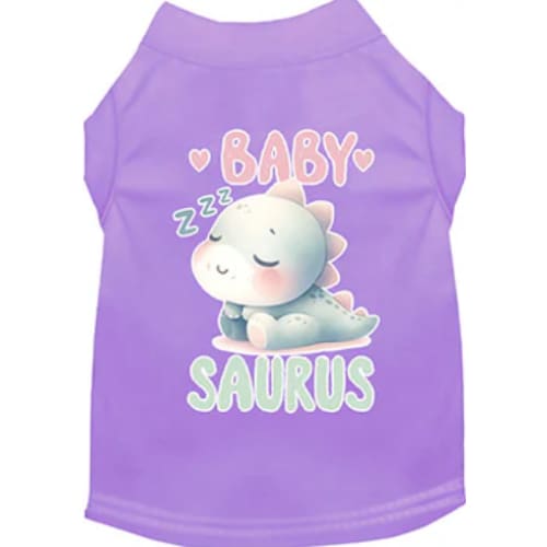 Babysaurus Screen Print Pet Shirt - Screen Print Shirts