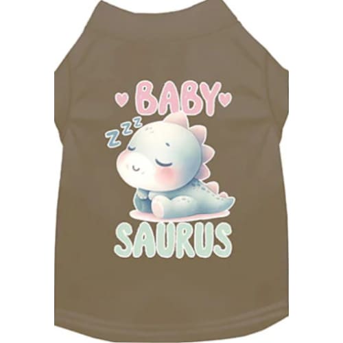 Babysaurus Screen Print Pet Shirt - Screen Print Shirts