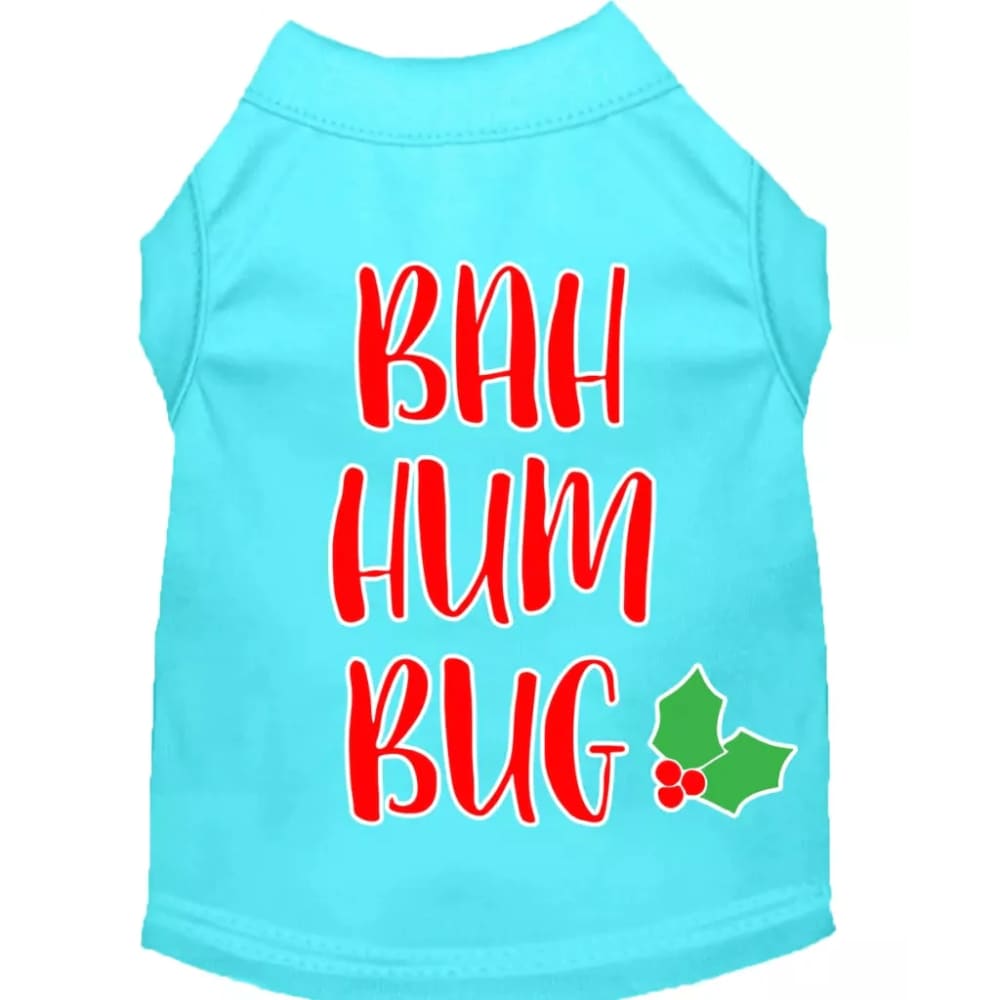 Bah Humbug Screen Print Pet Shirt - Screen Print Shirts