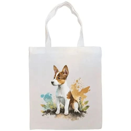 Basenji Canvas Tote Bag - Tote Bag