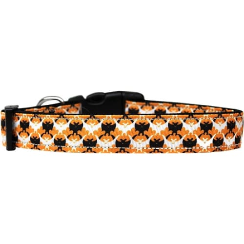 Bat Argyle Nylon Dog Collars & Leashes - Dog Collars - Nylon