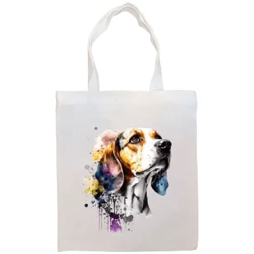 Beagle Canvas Tote Bag - Beagle