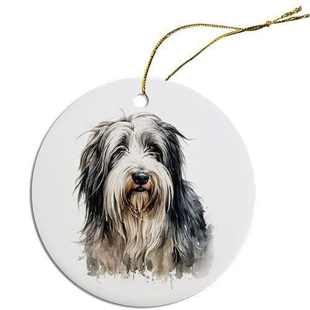 Bearded Collie Christmas Ornaments - Ornaments