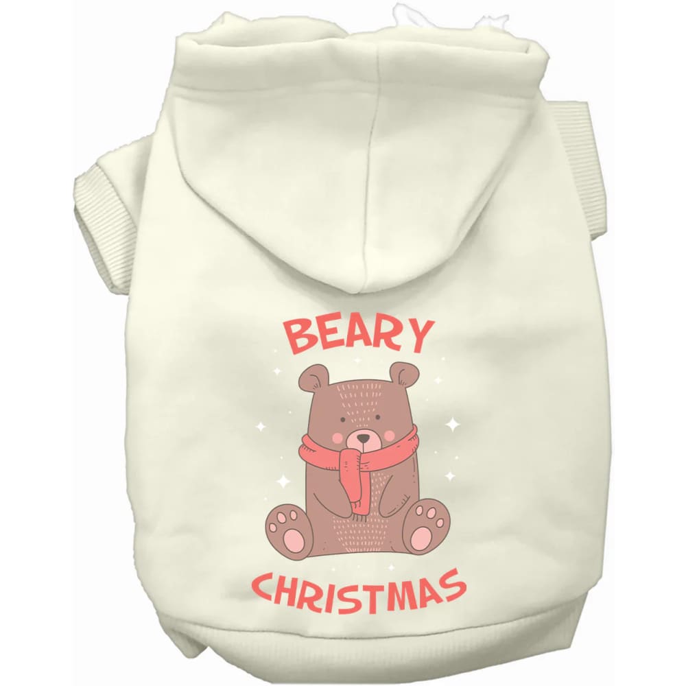 Beary Christmas Pet Hoodie - Screen Print Hoodies