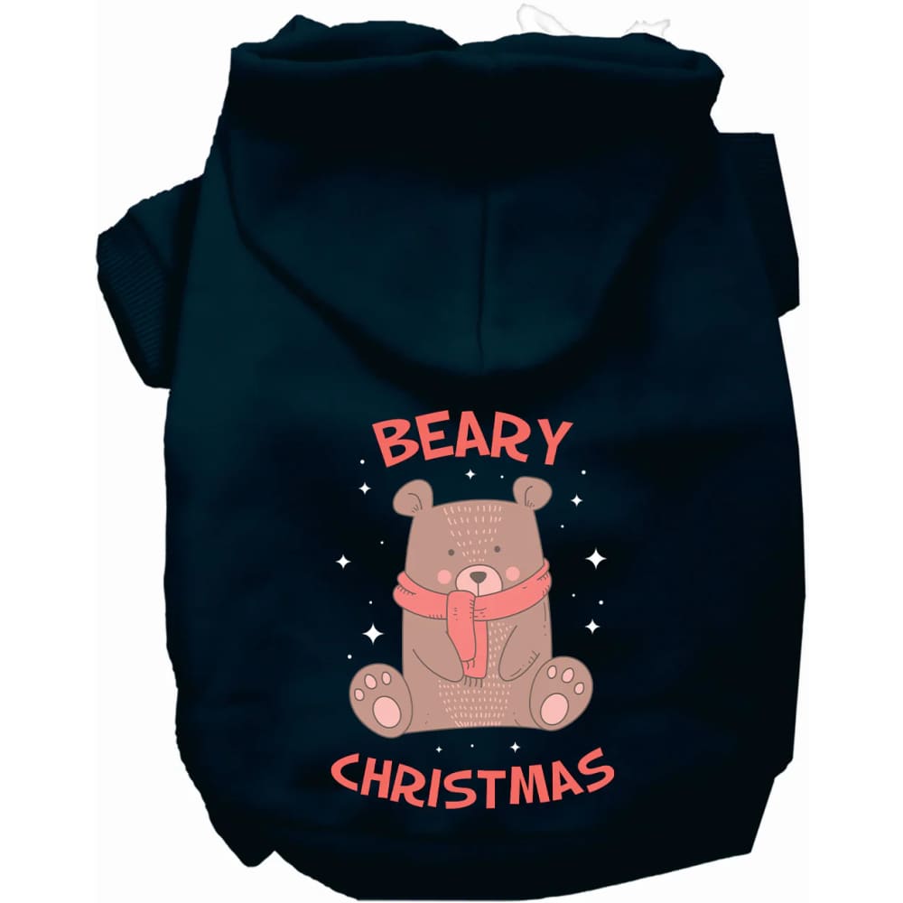 Beary Christmas Pet Hoodie - Screen Print Hoodies