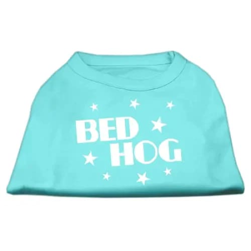 Bed Hog Screen Printed Dog Shirt - Screen Print Shirts