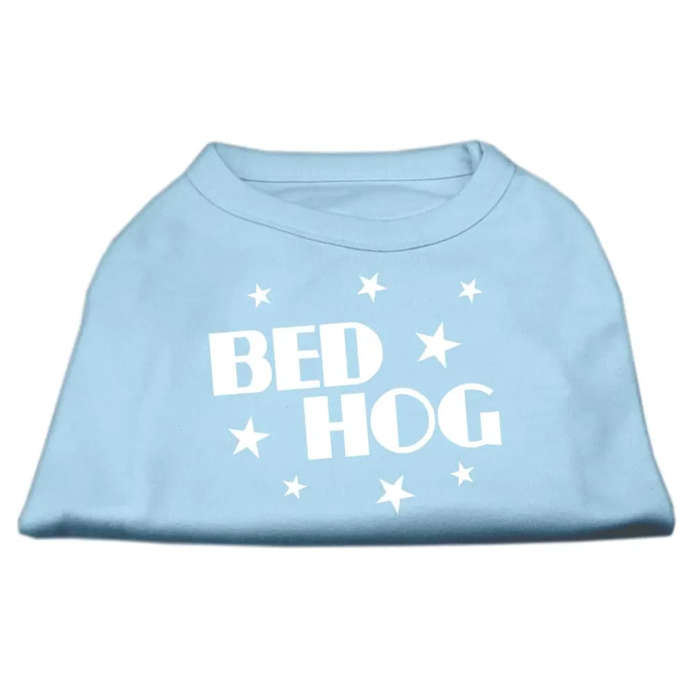 Bed Hog Screen Printed Dog Shirt - Screen Print Shirts