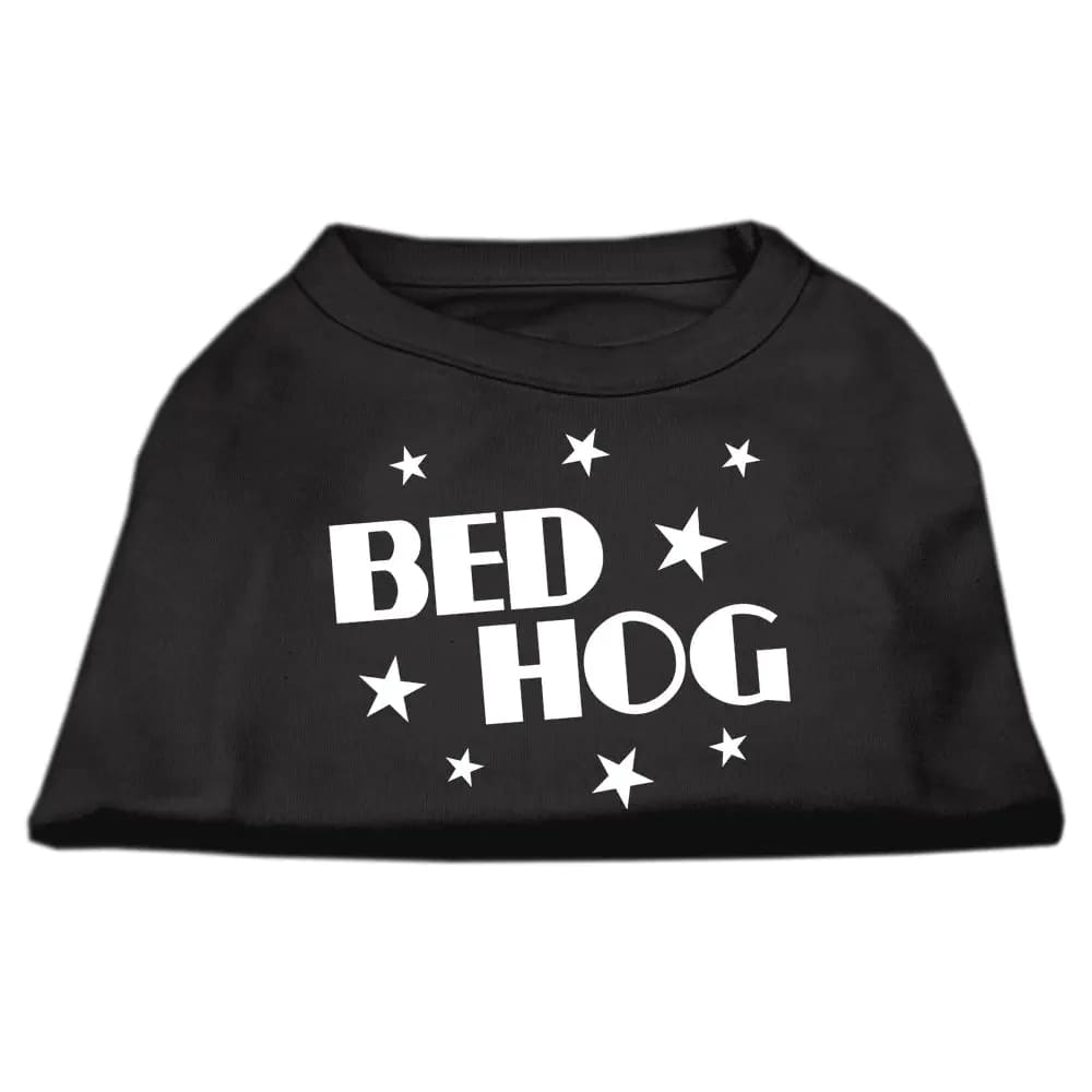 Bed Hog Screen Printed Dog Shirt - Screen Print Shirts