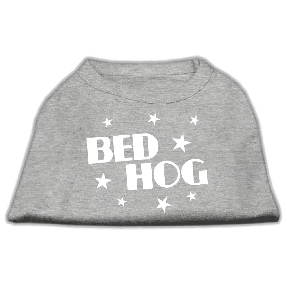 Bed Hog Screen Printed Dog Shirt - Screen Print Shirts