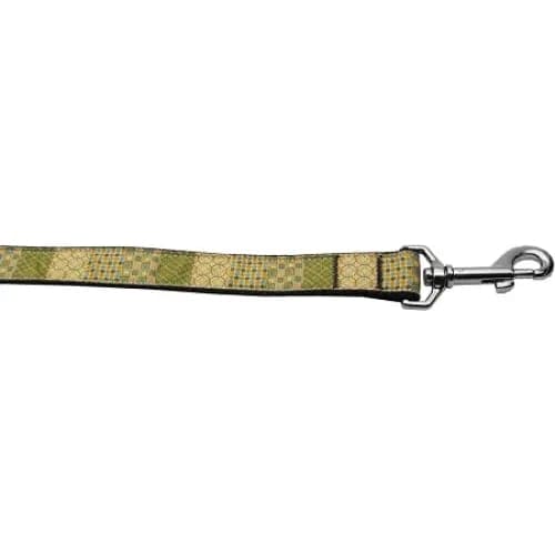 Beige Chaos Nylon Dog Collars & Leashes - Dog Collars