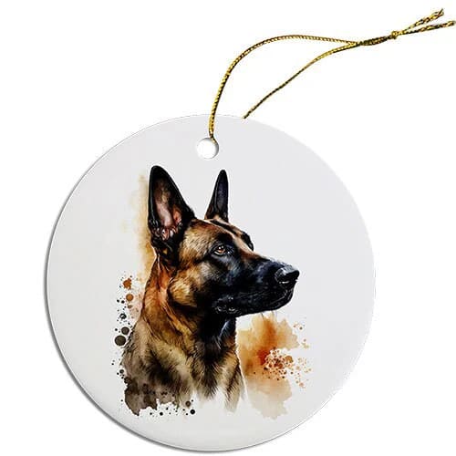 Belgian Malinois Christmas Ornaments - Ornaments