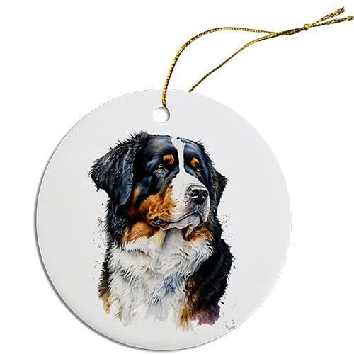 Bernese Mountain Dog Christmas Ornaments - Ornaments