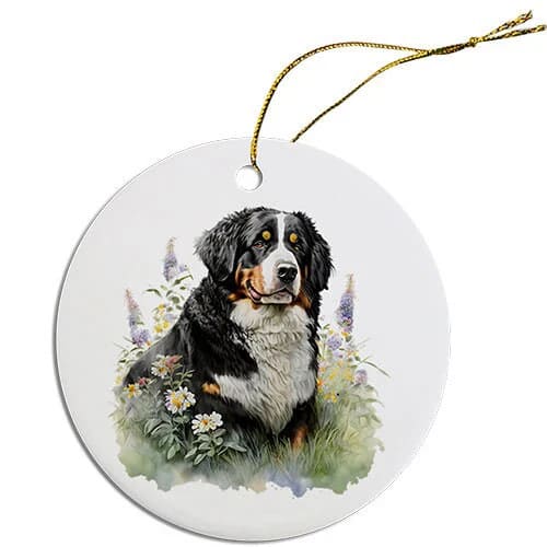 Bernese Mountain Dog Christmas Ornaments - Ornaments