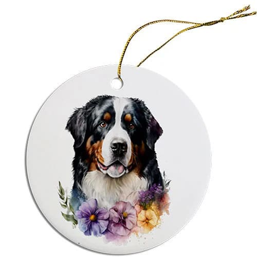 Bernese Mountain Dog Christmas Ornaments - Ornaments