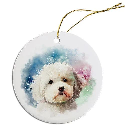 Bichon Frise Christmas Ornaments - Ornaments