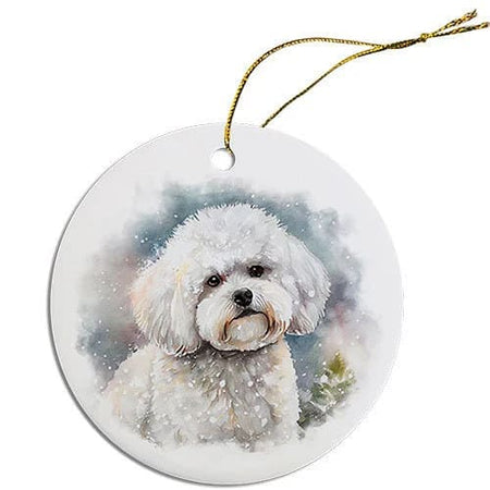 Bichon Frise Christmas Ornaments - Ornaments