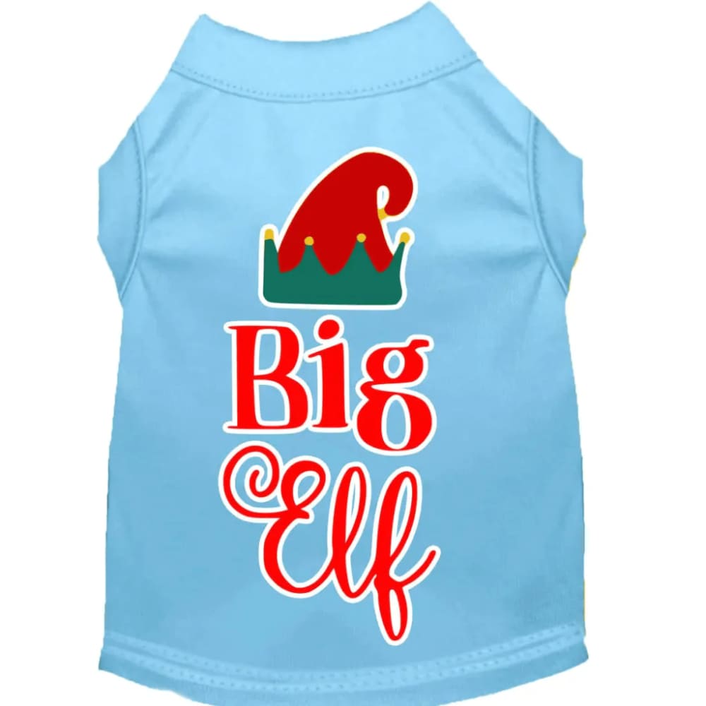 Big Elf Screen Print Pet Shirt - Screen Print Shirts