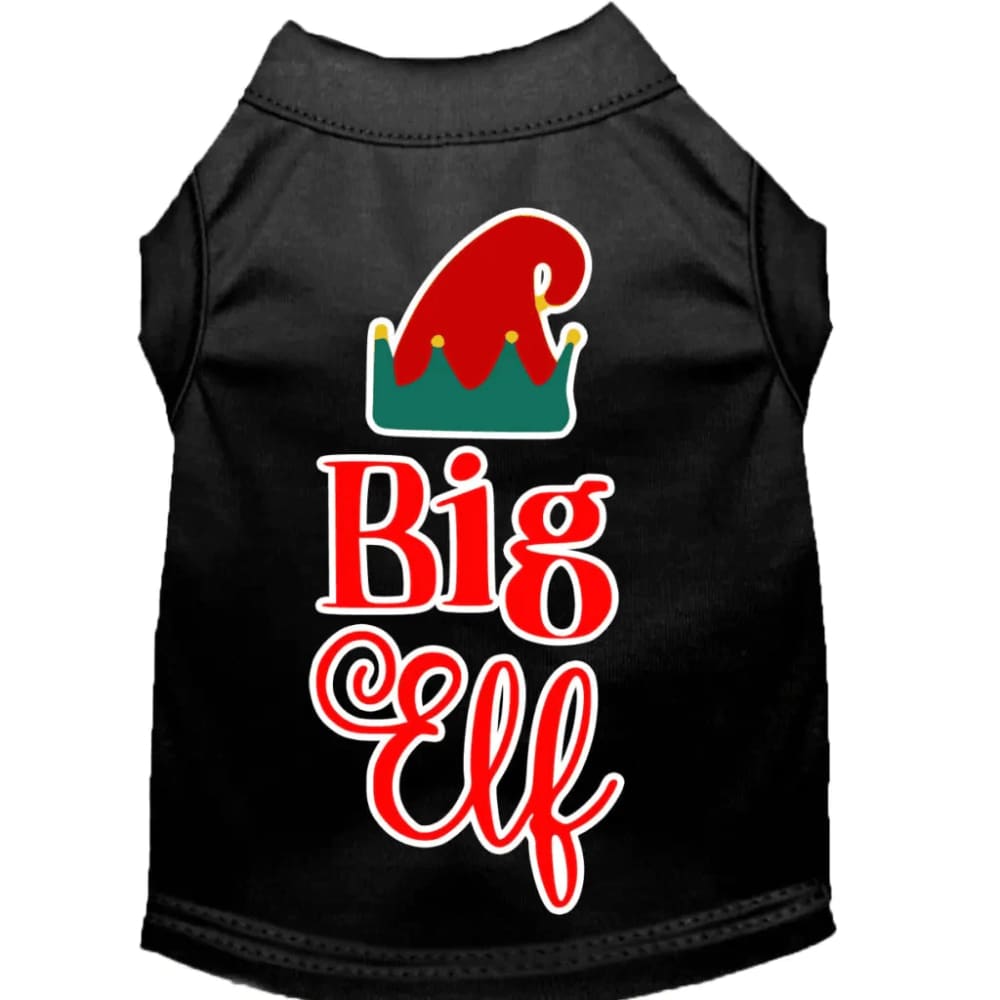 Big Elf Screen Print Pet Shirt - Screen Print Shirts