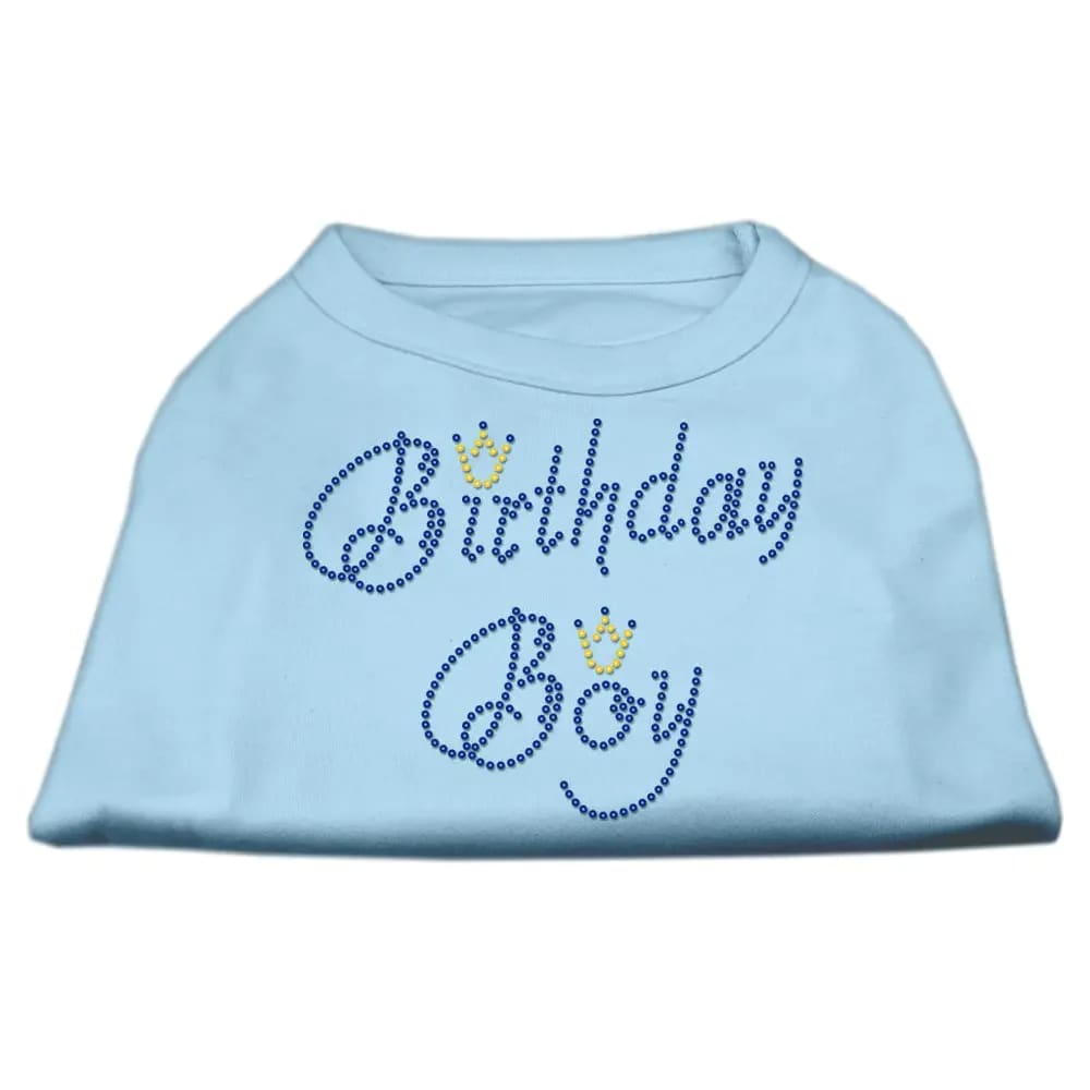 Birthday Boy Rhinestone Dog Shirt - Rhinestone Pet Shirts