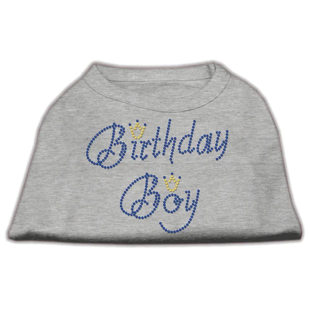 Birthday Boy Rhinestone Dog Shirt - Rhinestone Pet Shirts