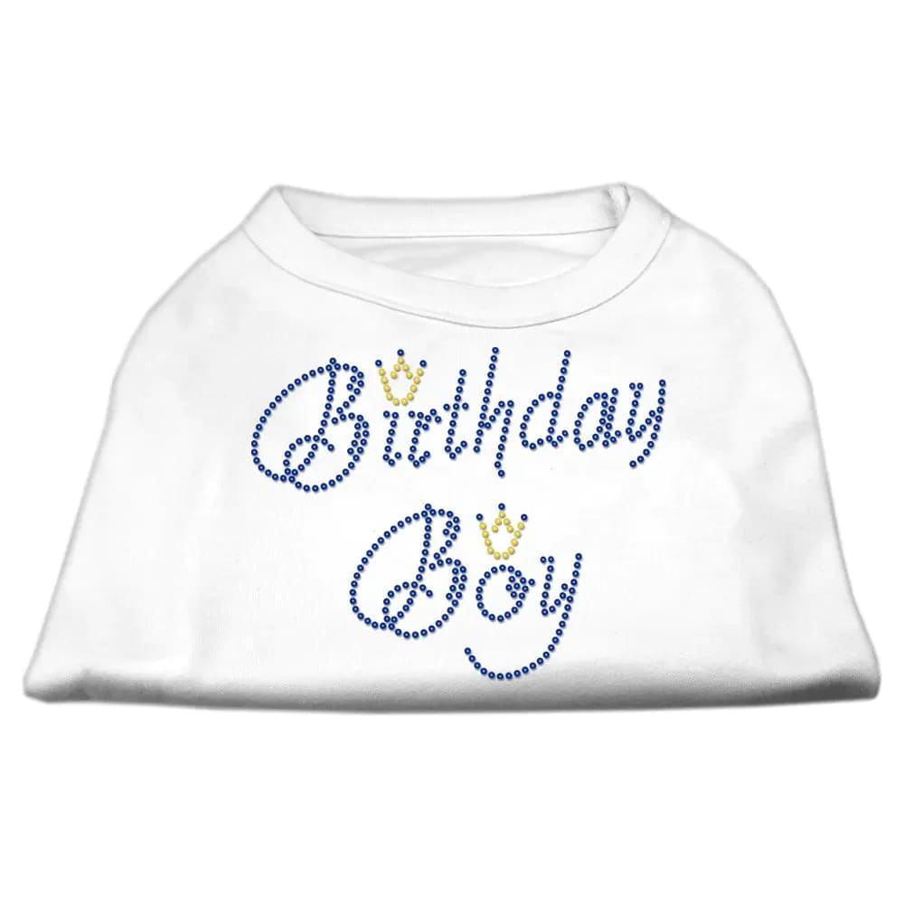 Birthday Boy Rhinestone Dog Shirt - Rhinestone Pet Shirts