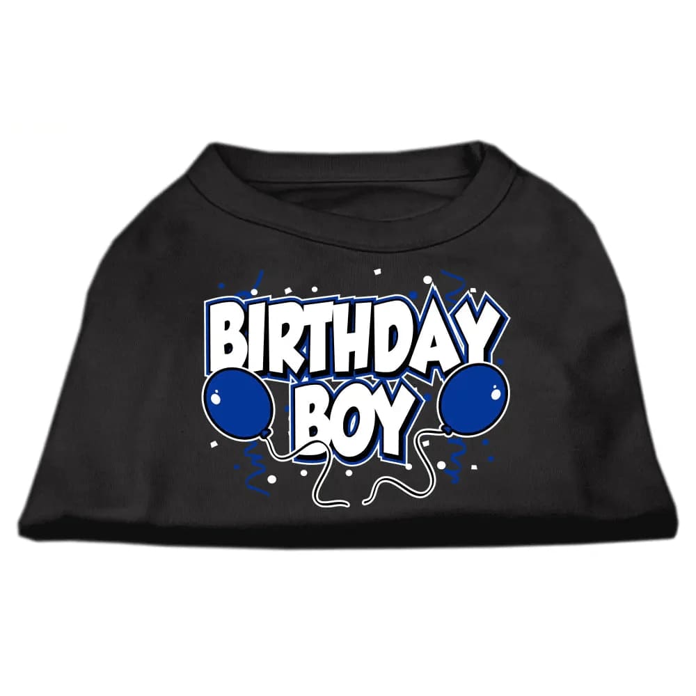 Birthday Boy Screen Print Dog Shirt - Screen Print Shirts