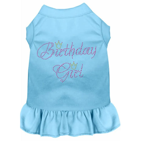 Birthday Girl Rhinestone Dog Dress - Rhinestone Dresses