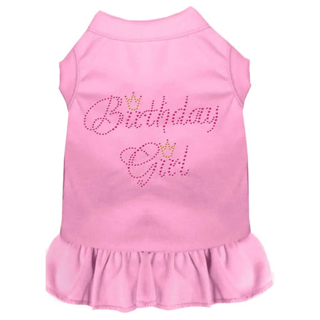 Birthday Girl Rhinestone Dog Dress - Rhinestone Dresses