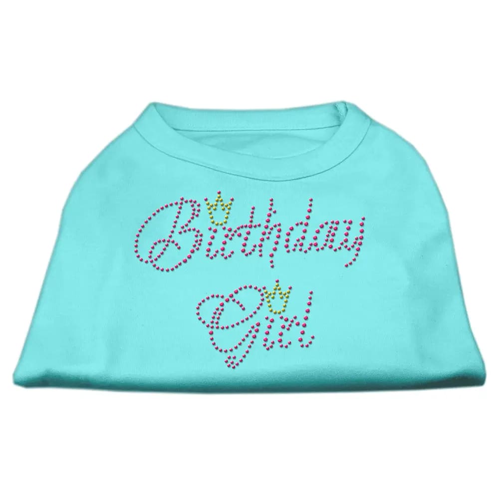 Birthday Girl Rhinestone Dog Shirt - Rhinestone Pet Shirts