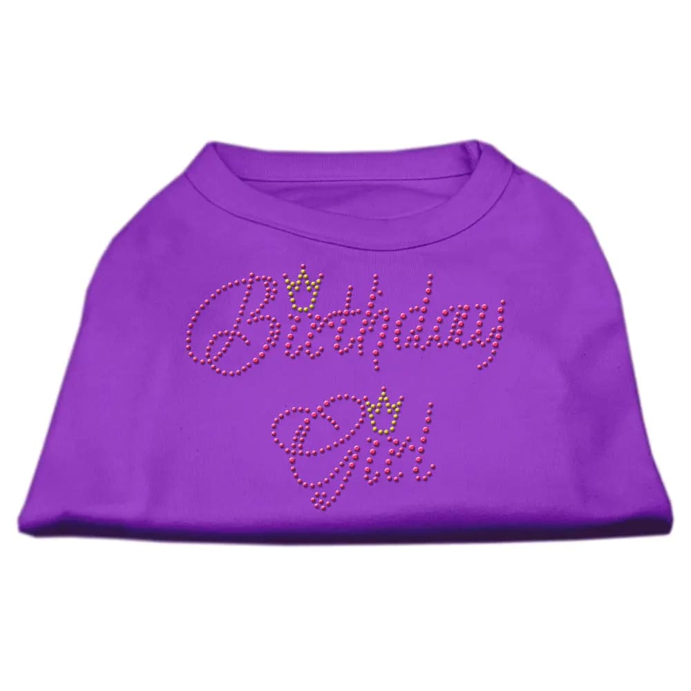 Birthday Girl Rhinestone Dog Shirt - Rhinestone Pet Shirts